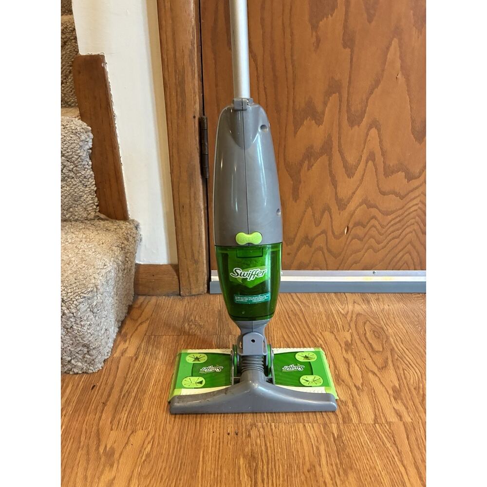 🍉 Swiffer Sweeper Vacuum Mop L4000 Cordless GREEN TESTED / WORKS NO CHARGER